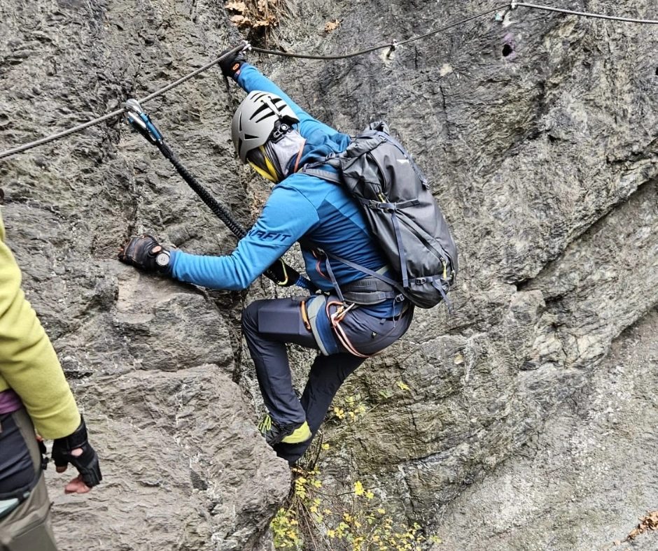 Via ferrata - żelazo parzy!