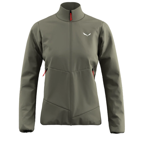 Damska lekka kurtka ocieplana Salewa PUEZ CATINACCIO 2 TWR JKT W - faded green