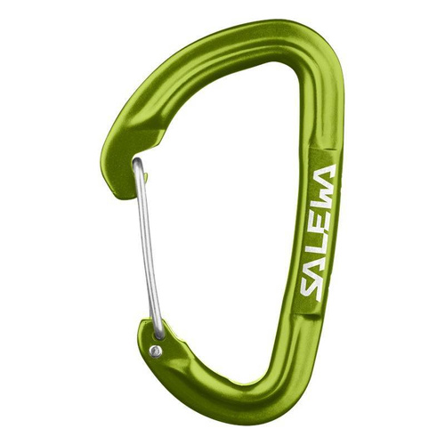 Karabinek Salewa HOT G3 WIRE CARABINER - FLUO GREEN