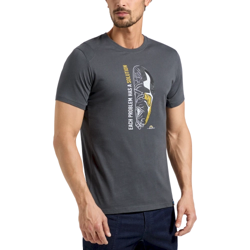 Męska Koszulka Wspinaczkowa La Sportiva Solution T-Shirt M - Carbon/Yellow