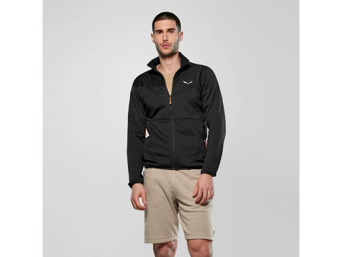 Męski Polar Trekkingowy Salewa Puez Cammino Pl Jkt M - black out