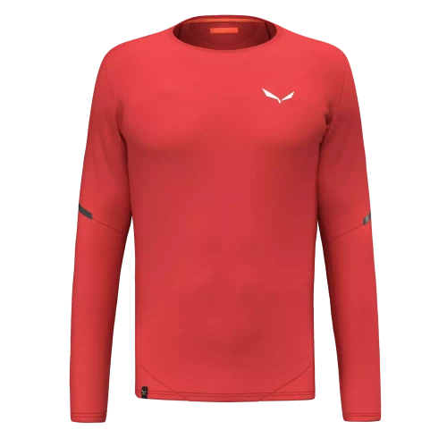 Koszulka z Długim Rękawem Salewa Pedroc Dry M L/S Tee - flame