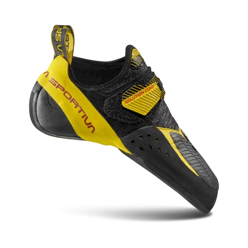 Buty Wspinaczkowe La Sportiva Solution Comp - Black/Yellow