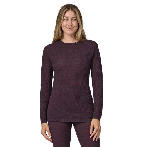 Damska Bluza Patagonia W's Cap Air Crew - Obsidian Plum