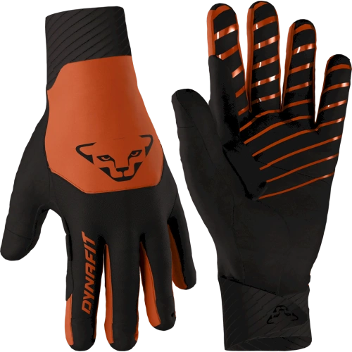 Lekkie Rękawiczki Softshellowe na Skitury Dynafit BLACKLIGHT SOFTSHELL GLOVES - alabama/black out