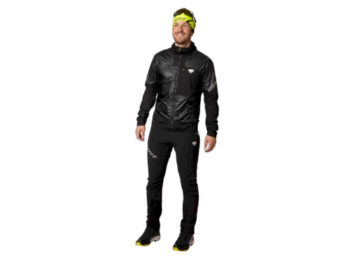 Techniczna kurtka męska Dynafit Elevation Alpha Hybrid Jkt M - Black Out Fluo Yellow
