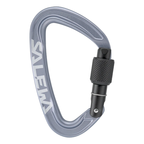 Karabinek do wspinaczki Salewa Ortles Screw Carabiner - grey