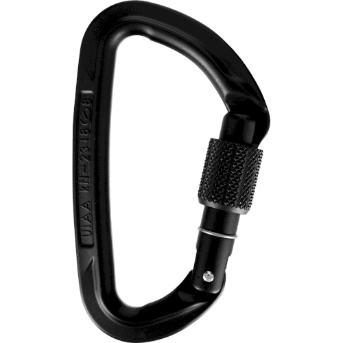 Karabinek do wspinaczki Wild Country Session Screw Gate - black