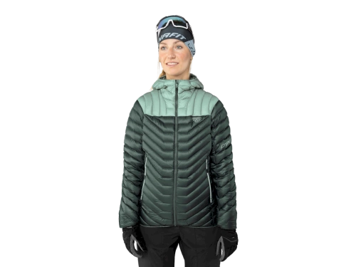 Damska Kurtka Puchowa Dynafit Ridge Ultralight Down Jkt W - jadelite