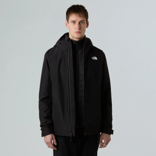 Ocieplana męska kurtka przeciwdeszczowa z kapturem 3 w 1 The North Face M CARTO MONO TRICLIMATE HD JKT - tnf black