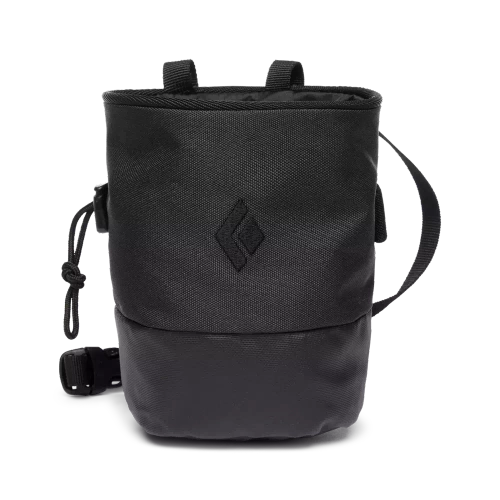 Woreczek na Magnezję Black Diamond Mojo Zip Chalk Bag - Black