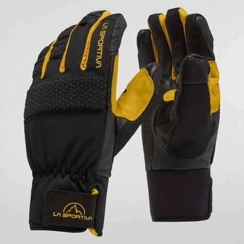 Rękawice alpinistyczne La Sportiva Supercouloir Insulated Gloves La Sportiva Supercouloir Insulated Gloves - Black/Yellow