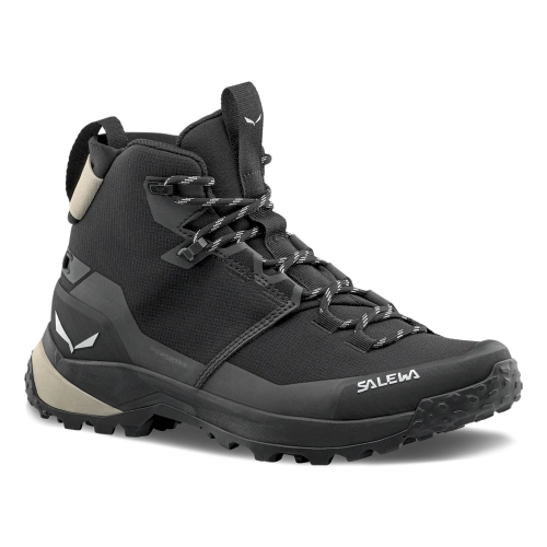Damskie Wysokie Buty Trekkingowe Salewa Puez 2 Mid PTX W - black/black
