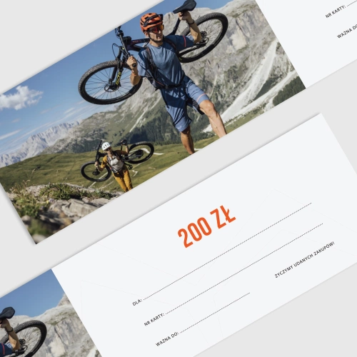 Karta podarunkowa - Lavaredo 200 zł