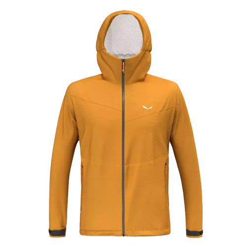 Kurtka Przeciwdeszczowa Męska Salewa Puez Aqua 4 PTX 2.5L M Jacket - golden brown