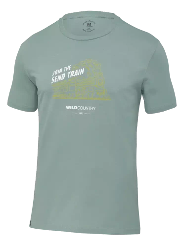 Koszulka Wild Country FLOW M T-SHIRT - seaweed