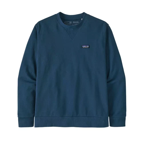 Bluza Patagonia Regenerative Organic Certified Cotton Crewneck Sweatshirt - Tidepool Blue