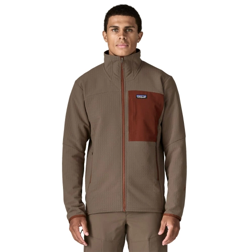 Męska kurtka softshellowa Patagonia M's R2 TechFace Jkt - Marlow Brown