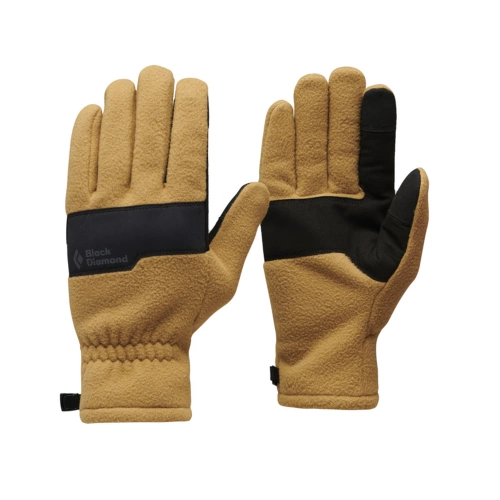 Ciepłe Rękawiczki Polarowe Black Diamond EVERYDAY FLEECE GLOVES - flax