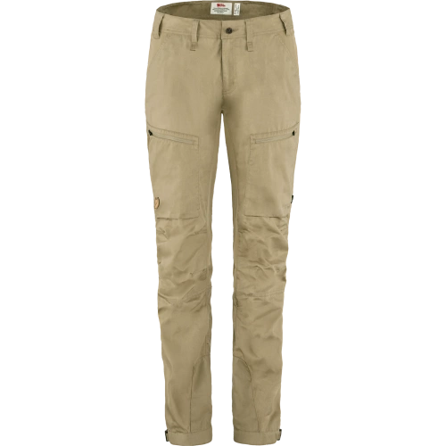 Lekkie Spodnie Trekkingowe Fjallraven Abisko Lite Trekking Trs W Reg - fossil