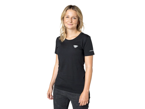 Koszulka Bawełniana dla Kobiet Dynafit 24/7 Graphic T-Shirt W - black out/concentric running