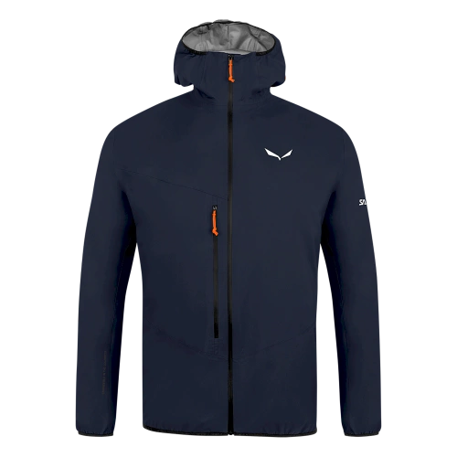 Lekka Męska Kurtka Przeciwdeszczowa Salewa Agner 2 PTX 3L M Jkt - navy blazer