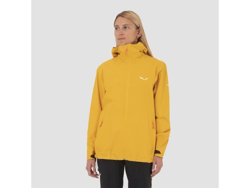 Damska Kurtka Przeciwdeszczowa Salewa Puez 2,5L Ptx Jacket W - gold