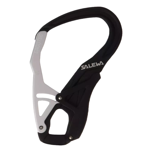 Karabinek Salewa Ergotec 30 Vf Karabiner - black/silver