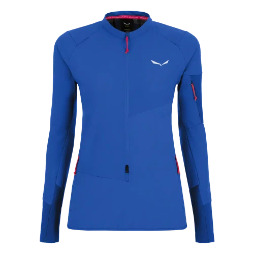 Softshell Damski Salewa AGNER DST W ANORAK - electric