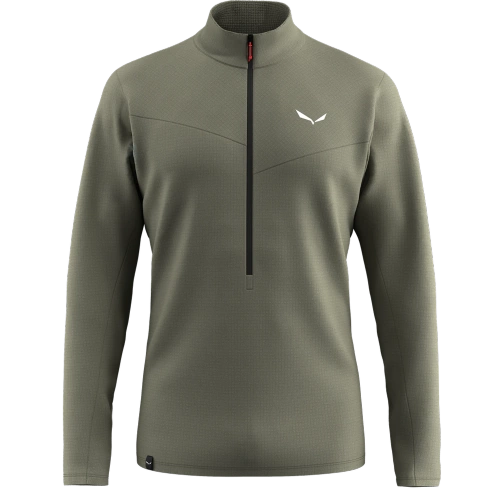 Męski Polar Trekkingowy Salewa PUEZ CAMMINO PL HZ JKT M - faded green