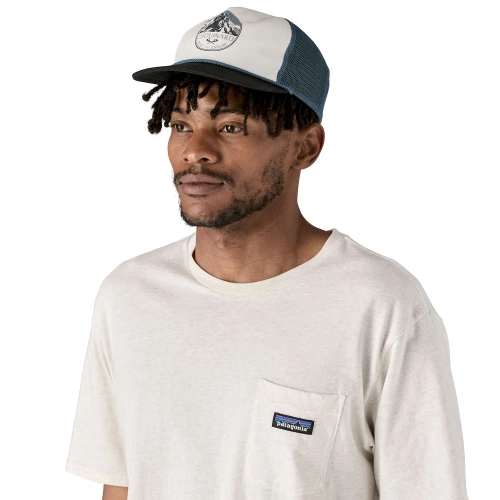 Letnia Czapka z Daszkiem Patagonia Airfarer Cap - Chouinard Crest: Birch White