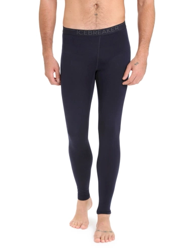 Męskie Getry z Wełny Merino Icebreaker M 200 Oasis Leggings - midnight navy