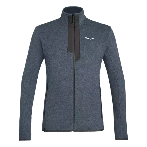 Ciepła Bluza Salewa *Rocca 2 PL - black out melange
