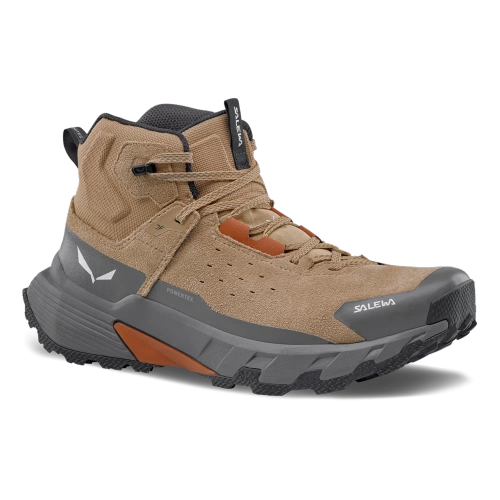 Męskie Buty do Hikingu Salewa PEDROC 2 LEATHER MID PTX M - quicksand/bungee cord