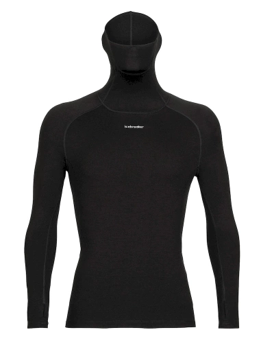 Koszulka Wełniana Icebreaker M Merino LS Roll Neck -  black