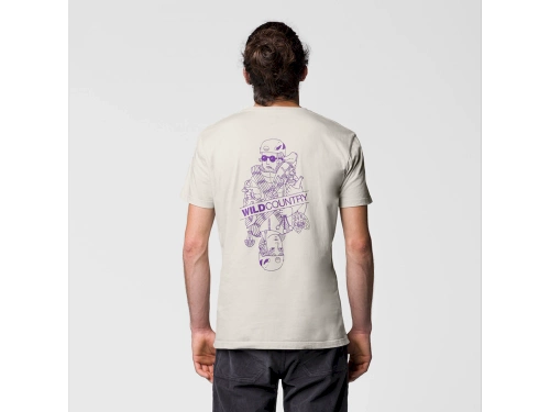 Męska Koszulka Bawełniana Wild Country Flow M T-Shirt - moonstone