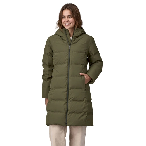 Damska Ocieplana Kurtka Patagonia W's Jackson Glacier Parka - Basin Green