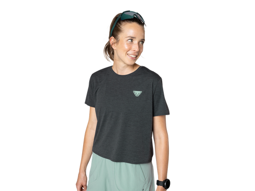 Damska Koszulka Biegowa Dynafit Trail T-Shirt W - black out/5420