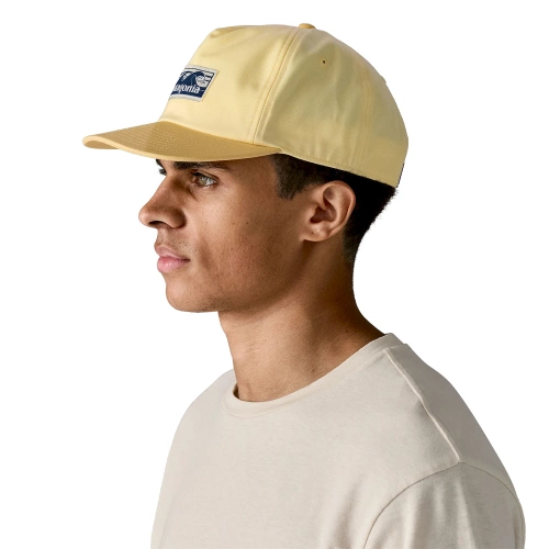 Czapka z daszkiem Patagonia Boardshort Label Funfarer Cap - Buttercup Yellow