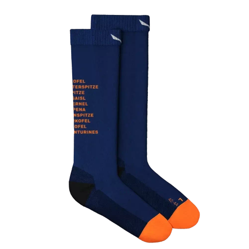 Skarpety Salewa ORTLES DOLOMITES AM M CR SOCK - electric