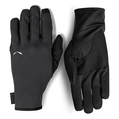 Ciepłe Rękawiczki Polarowe Salewa ORTLES PL GLOVES - black out