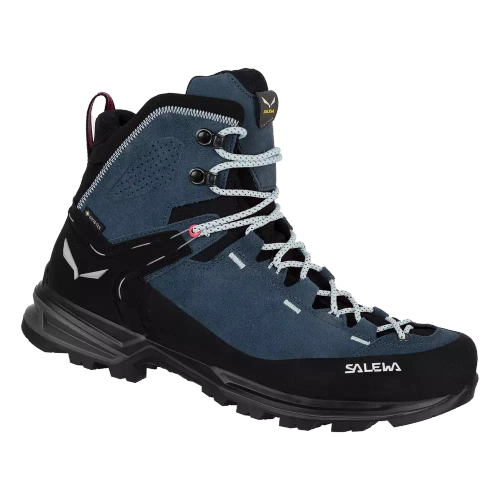 Wysokie Buty Damskie Trekkingowe Salewa WS Mountain Trainer 2 Mid GTX - dark denim/black