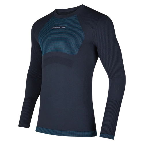 Męska koszulka z długim rękawem La Sportiva Synth Light Longsleeve M - Storm Blue/Electric Blue