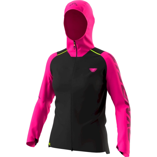 Damska wiatrówka Dynafit Dna Wind W Jkt - Pink Glo/0910