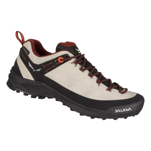 Damskie Buty Skórzane Salewa Wildfire Leather Gtx W - oatmeal