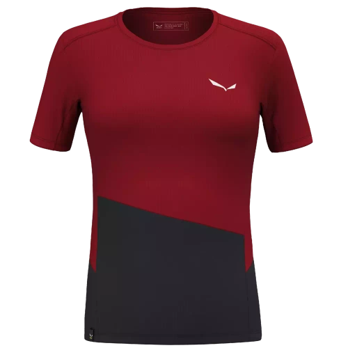Koszulka Salewa Puez Sporty Dry W T-Shirt - syrah/0910