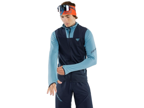 Polar Męski z Kapturem Dynafit Traverse Ptc Hooded Jkt M - Storm Blue