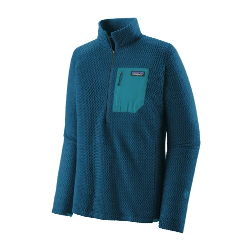 Polar Patagonia M's R1 Air Zip Neck - Lagom Blue
