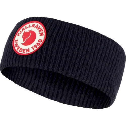 Ciepła opaska na głowę Fjallraven 1960 Logo Headband - dark navy