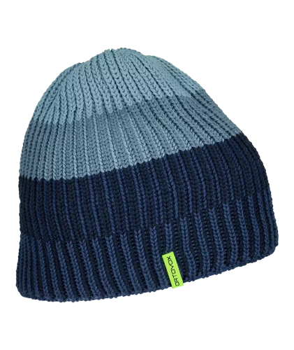 Czapka zimowa Ortovox Deep Knit Beanie - deep ocean